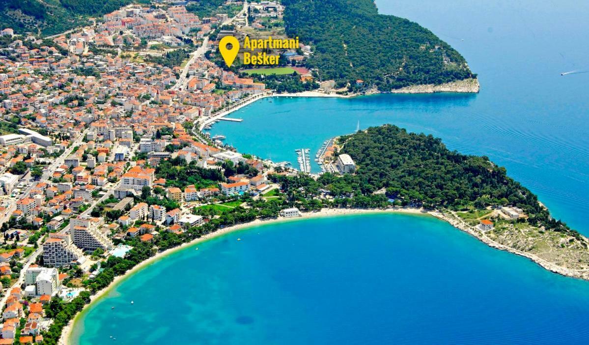 Apartments Besker Makarska Buitenkant foto