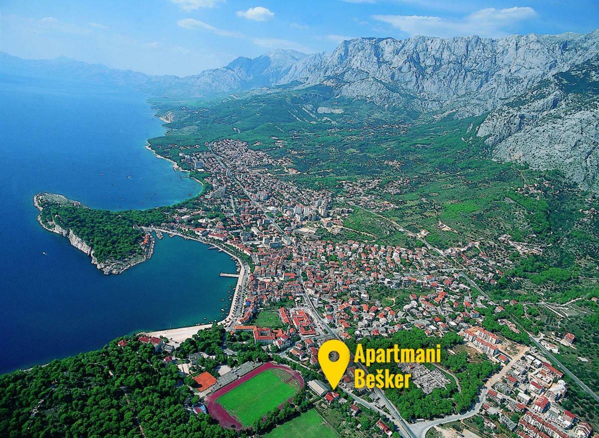 Apartments Besker Makarska Buitenkant foto